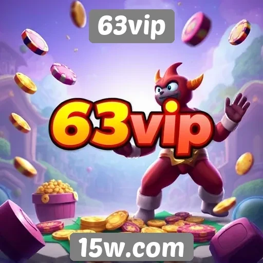 Variedade de jogos disponíveis no 63vip